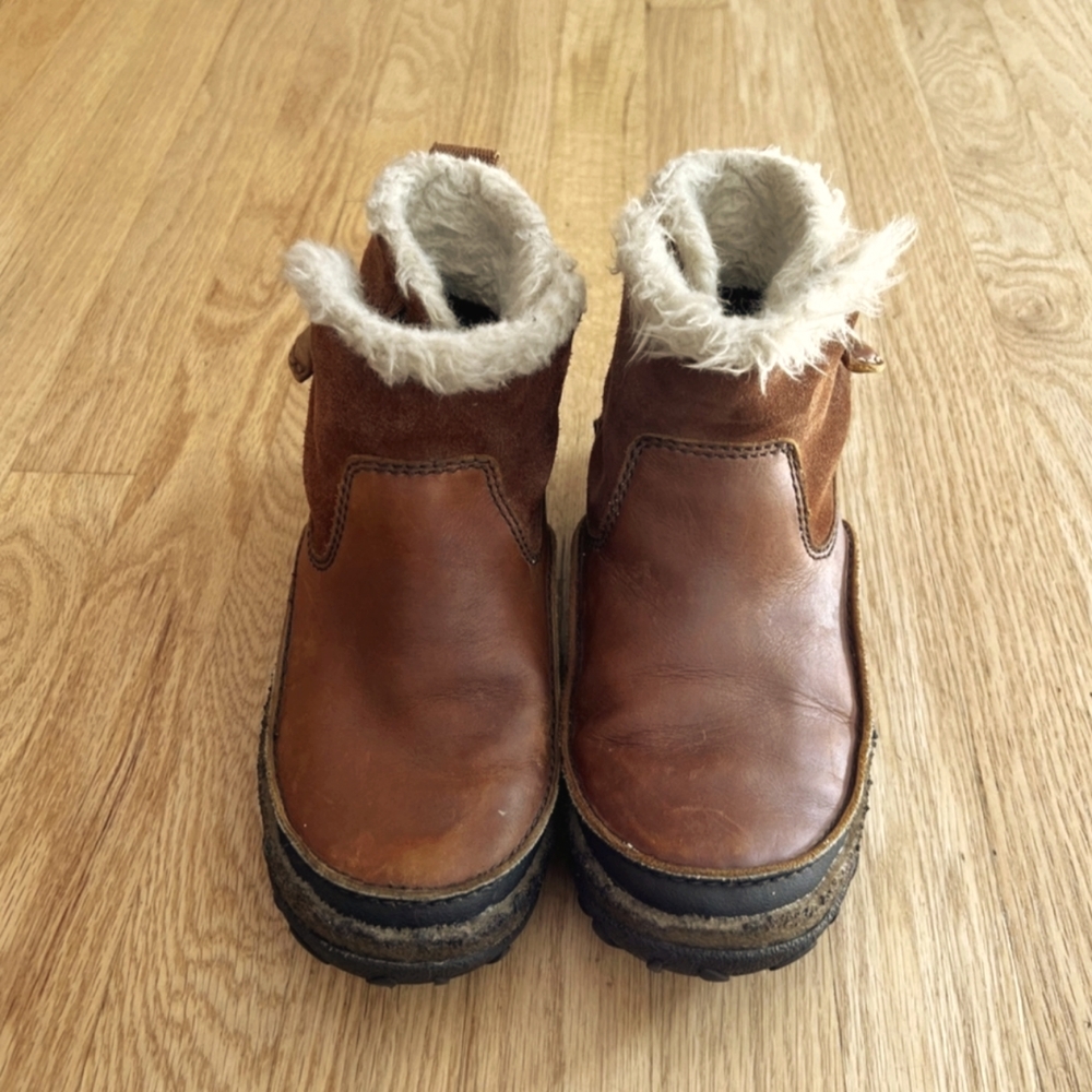 Merrell Tremblant Pull-On Waterproof Leather Winter Boots Women’s Size 7.5